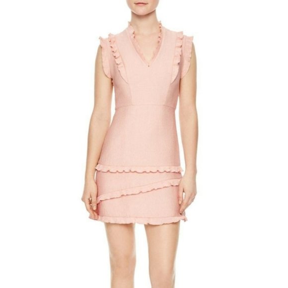 Sandro Paris Rose Pink Dress - Picture 1 of 9